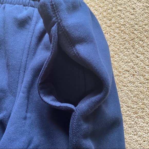 NWT Men’s Nike Fleece Sweatpants Navy Blue - Picture 4 of 8